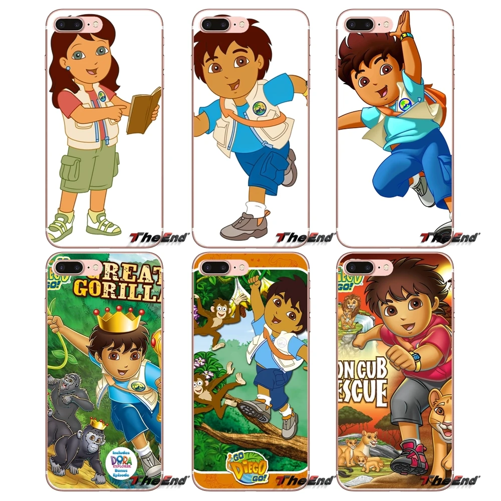 Go,Diego,Go! Soft Silicone TPU Phone Case For Xiaomi Redmi 4 3 3S Pro Mi3  Mi4 Mi4i Mi4C Mi5 Mi5S Mi Max Note 2 3 4 Cover Coque|Half-wrapped Cases| -  AliExpress