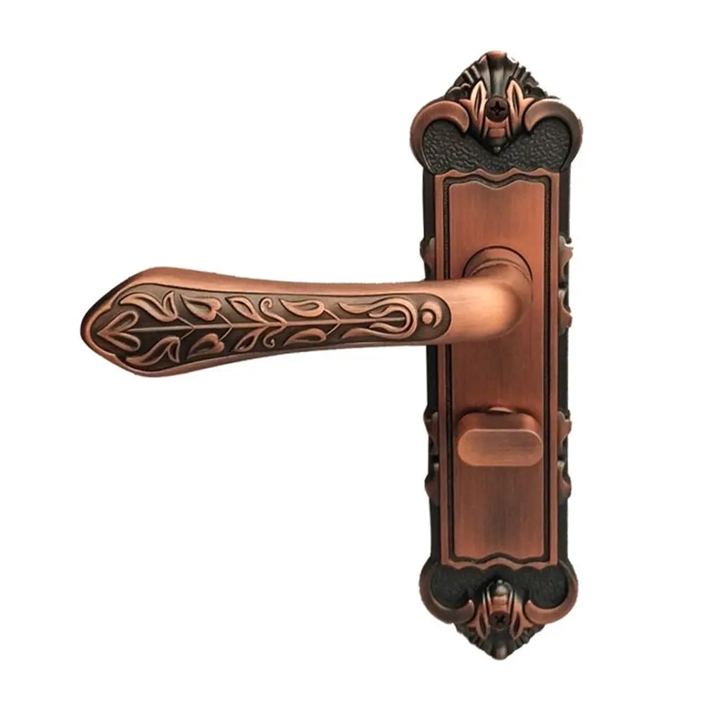 

Zinc Alloy Material Copper Lock Core Copper Computer Key Indoor Door Panel Handle Lock