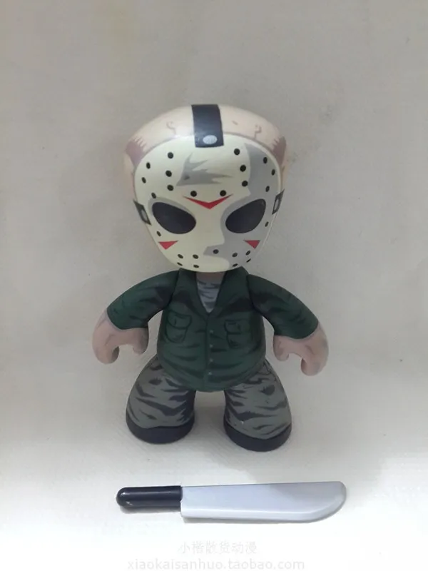 

2009s Mezco Exclusive 14cm Friday the 13th - Jason Action Figure Collectible Model Toy No Box
