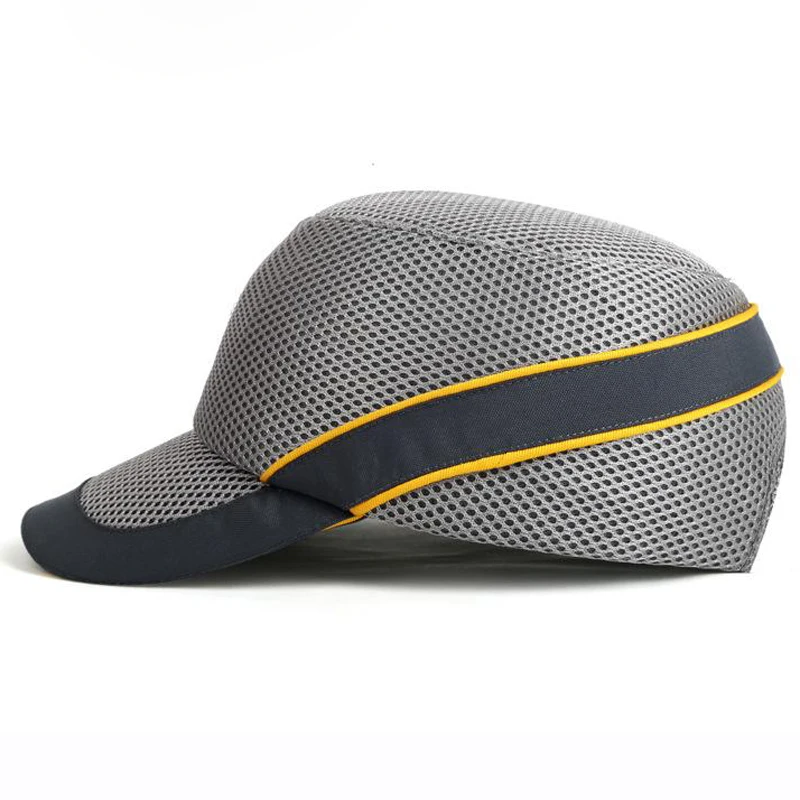 Защитный шлем, защитный шлем, Рабочая защитная шляпа, дышащие, облегченные каски, бейсбольный стиль, для работников наружной двери, GMZ003