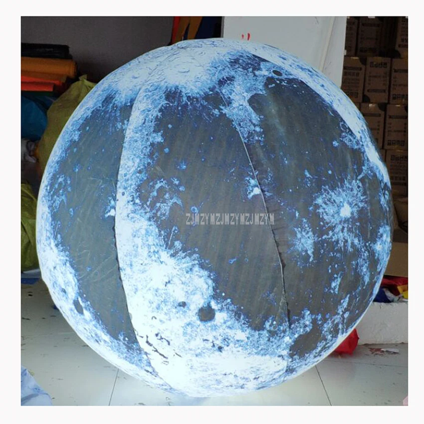  4m Height Led Lighting Gaint Inflatable Big Balloons Earth Globe Moon Air Model Stand Ball Air Ball