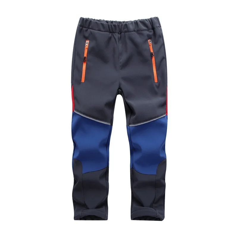 Koop Merk Waterdicht Winddicht Jongens Meisjes Broek Warme Broek Sportieve Klimmen Broek Kinderen Soft Shell Outfits 5 16 Jaar Oud