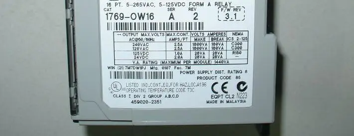 

1769-OW16 PLC