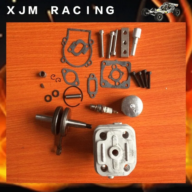 

4 bolt 30.5cc Engine kit for zenoah cy rovan engines for 1/5 hpi rovan km baja losi parts