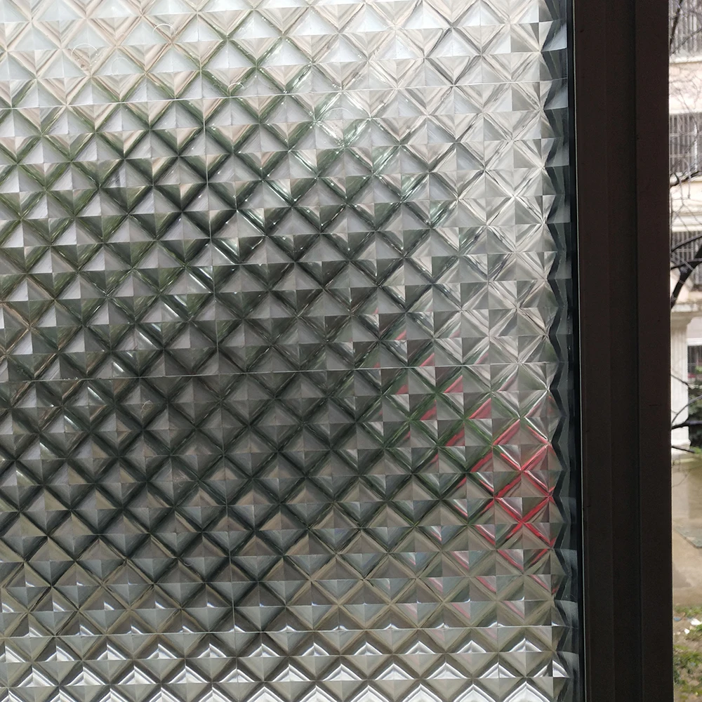 

WXSHSH Magic Mosaic Static Decorative Privacy Window Films Non-Adhesive Anti Uv Window Sticker for Home Kitchen Bedroom 75*200cm