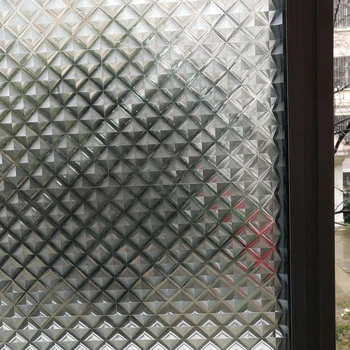 

WXSHSH Magic Mosaic Static Decorative Privacy Window Films Non-Adhesive Anti Uv Window Sticker for Home Kitchen Bedroom 75*200cm