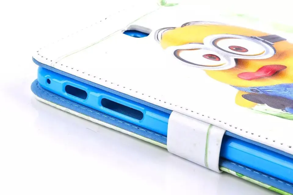 Чехол для samsung Galaxy Tab 4 7 0 T230 T231 T235 крышка с персонажами мультфильма Миньоны из