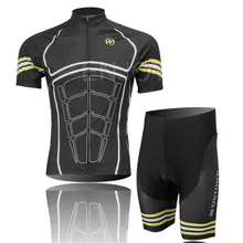 Комплект для велоспорта, модная эластичная ткань, летняя велосипедная спортивная одежда, велосипедная футболка/шорты для спорта на открытом воздухе