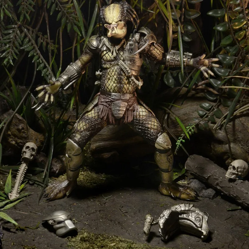 Хищники от компании NECA Jungle Hunter ПВХ фигурка Коллекционная модель игрушки 21