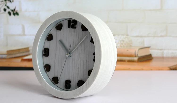 Имитация дерева al fajr часы Ретро relogio de madeira reloj будильник домашний декор из дерева деревянные часы Саат стол klok despertador