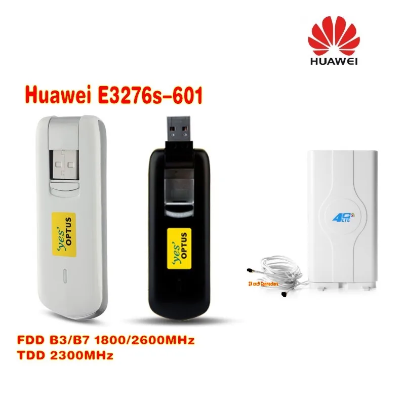 Huawei e3276s-601 150 Мбит/с FDD TDD 4 г беспроводной LTE модем плюс 4 г MIMO 35dbi CRC9 Антенны