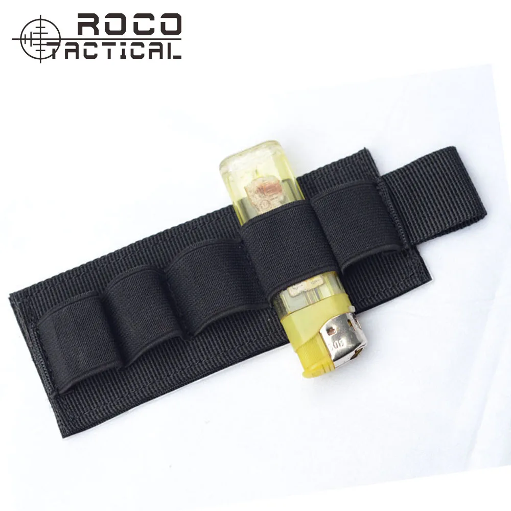 

Hunting Tactical Shotgun Reload Shotgun Shell Ammo Pouch Bag Fits Snug Holds 5 Shells MOLLE Tactical Glow Stick Pouch 3 Colors