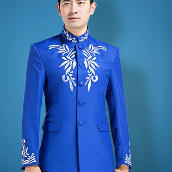 2018 trendy male version of stage collar performance costumes02