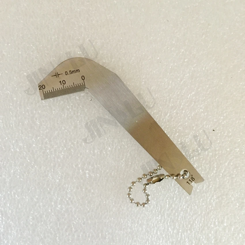 

stainless steel Bit blade gauge welding measure gauge