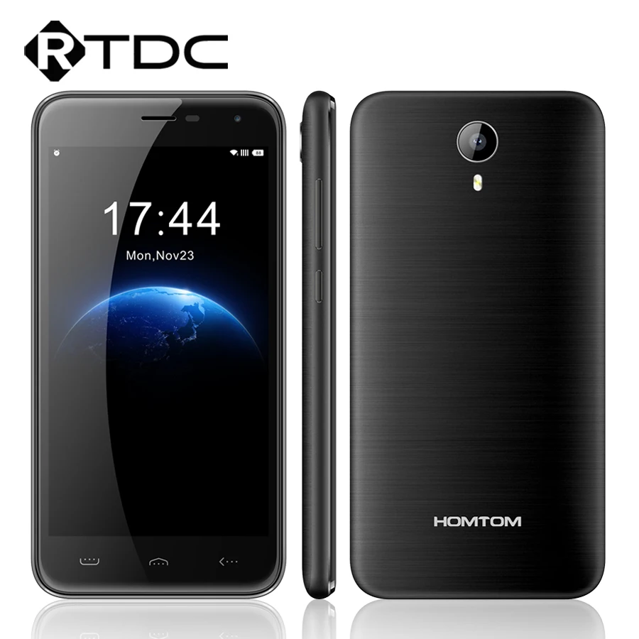В наличии оригинальный HOMTOM HT3 Мобильный телефон WCDMA 5 0 дюймов Android 1 MTK6580