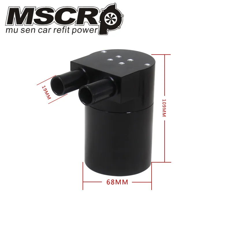 

High Performance Black Aluminum Alloy Reservior Oil Catch Can Tank for BMW N54 335