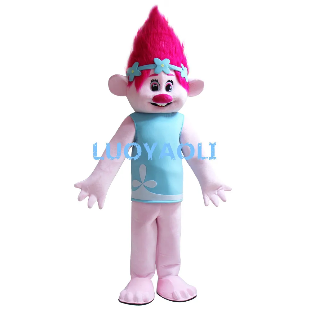 

New Mascot Costume Trolls Mascot Parade Quality Clowns Birthdays Troll