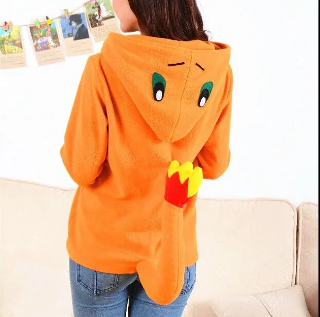 Unicorn Umbreon fleece hood hoodie Costume Pikachu stitch firedragon  Animals panda Sweatshirts Hooded Hoodies _ - AliExpress Mobile