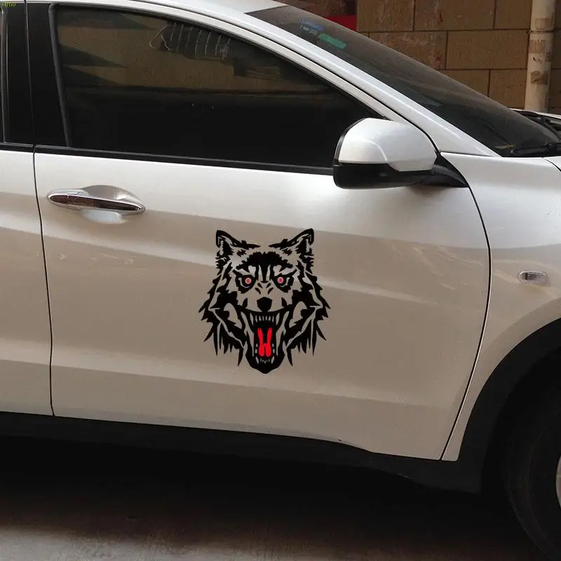 

COOL WOLF totem car whole body refit vinyl decals,car-styling die cut stickers and decals for ford/volkswagen/bmw e46/toyota
