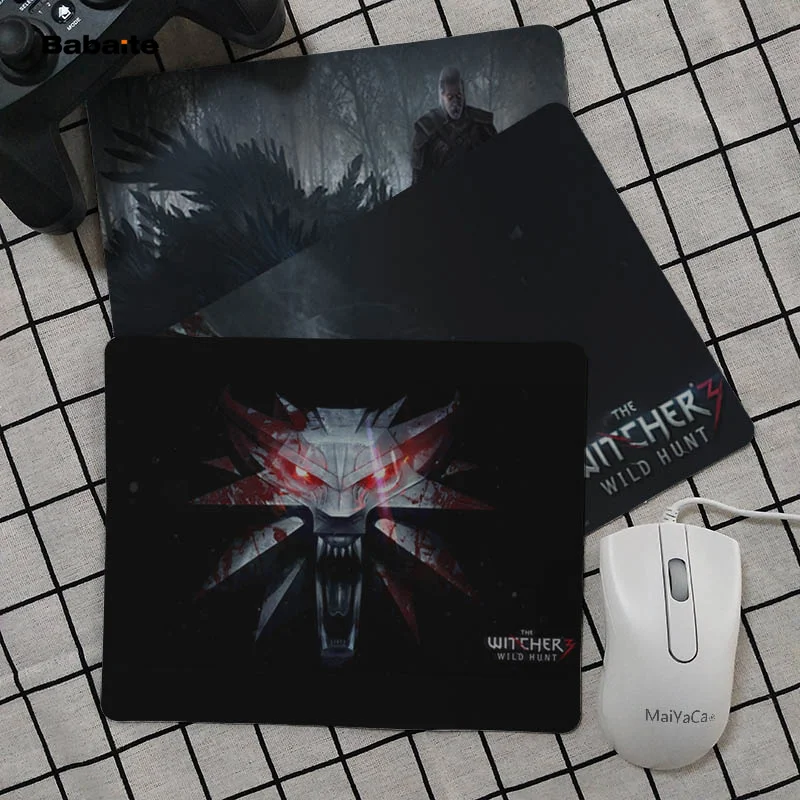

Babaite High Quality witcher 3 Keyboard Gaming MousePads Smooth Writing Pad Desktops Mate gaming mouse pad