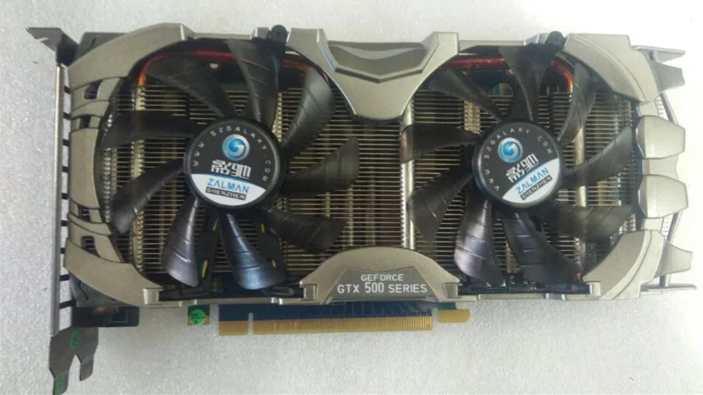 Used original for GALAXY GTX560Ti for NVIDIA 1G DDR5 256BIT PCI-E high-end gaming graphics