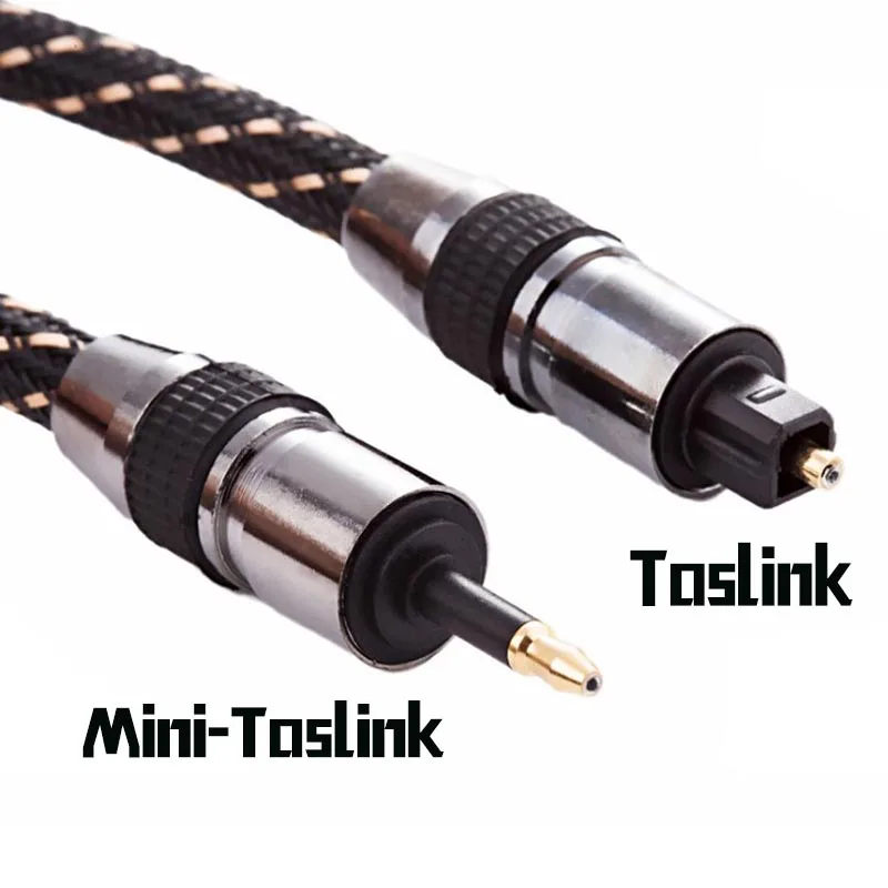 3 5 мм мини Toslink к кабель цифровой оптический аудио разъем адаптер OD6.0 1 м 2 фута т 6