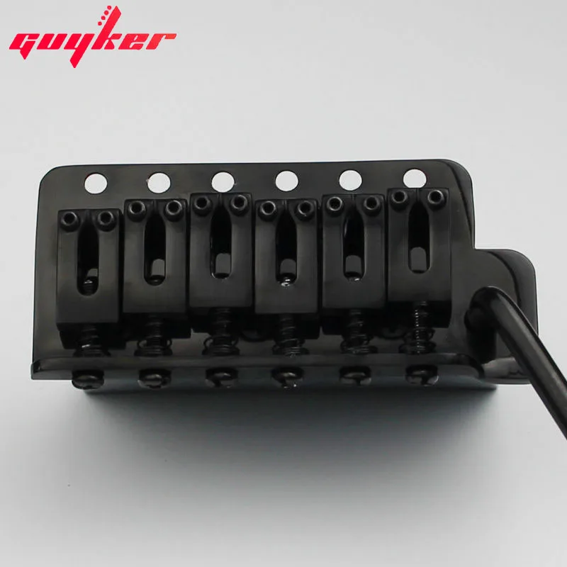 Electric guitar brigde zinc saddle string spacing 10.8MM BS106 Blackin