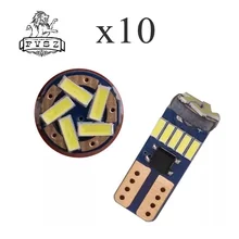 The car license lamp refit T10 light bulb with the light bulb of the light LED back-up lamp w5w 12V 6000K decorative light bulb decoration inflatable bulb with light