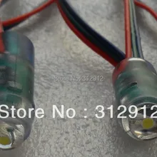 12 мм 0,75 Вт WS2811 белая Стробоскопическая Пиксельная струна, DC5V вход, 50 шт. шнур, IP68