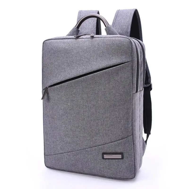 

Men's Waterproof Canvas Bag Korean Style Bags High-end Business Computer Backpack