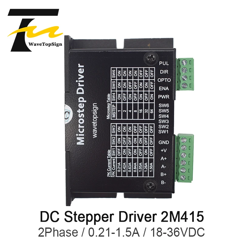 

2M415 2Phase Stepper Motor Driver Stepping Motor Control Card Plenty In Stocks Speed 2 Years Warranty for Engraving Machine