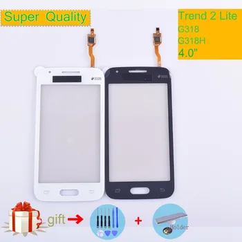 

G318 For Samsung Galaxy Trend 2 Lite SM-G318H G318H G318 Touch Screen Panel Sensor Digitizer Front Glass Lens Touchscreen NO LCD