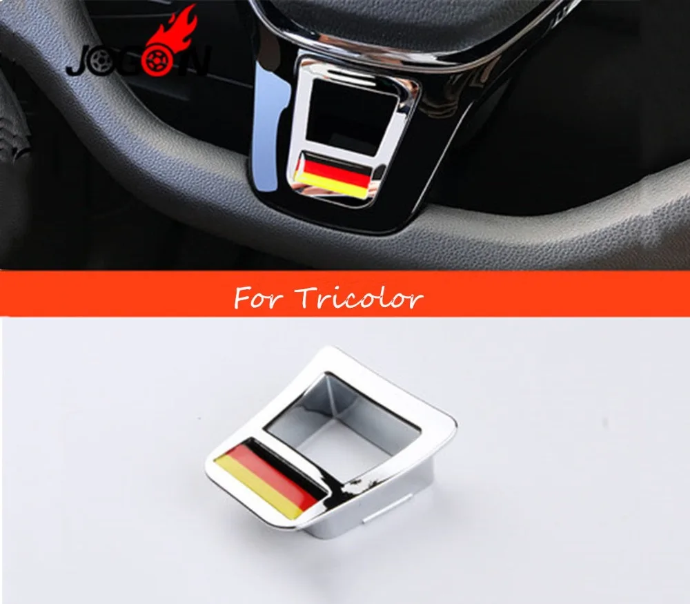 

Steering Wheel Sport R Line Decoration Covers Interior Modification Parts For VW GOLF 7 MK7 POLO PASSAT B8 TIGUAN MK2 2017