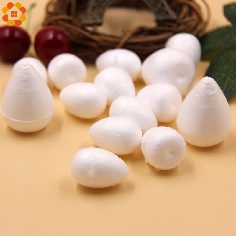 20 шт. DIY белые капли цветок стемен моделирование пенополистирол Ремесло мяч для
