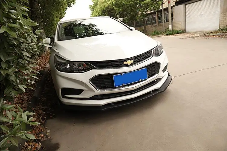 Для Chevrolet Cruze Комплект кузова спойлер- для Cruze ABS задний спойлер передний бампер диффузор защитные бамперы