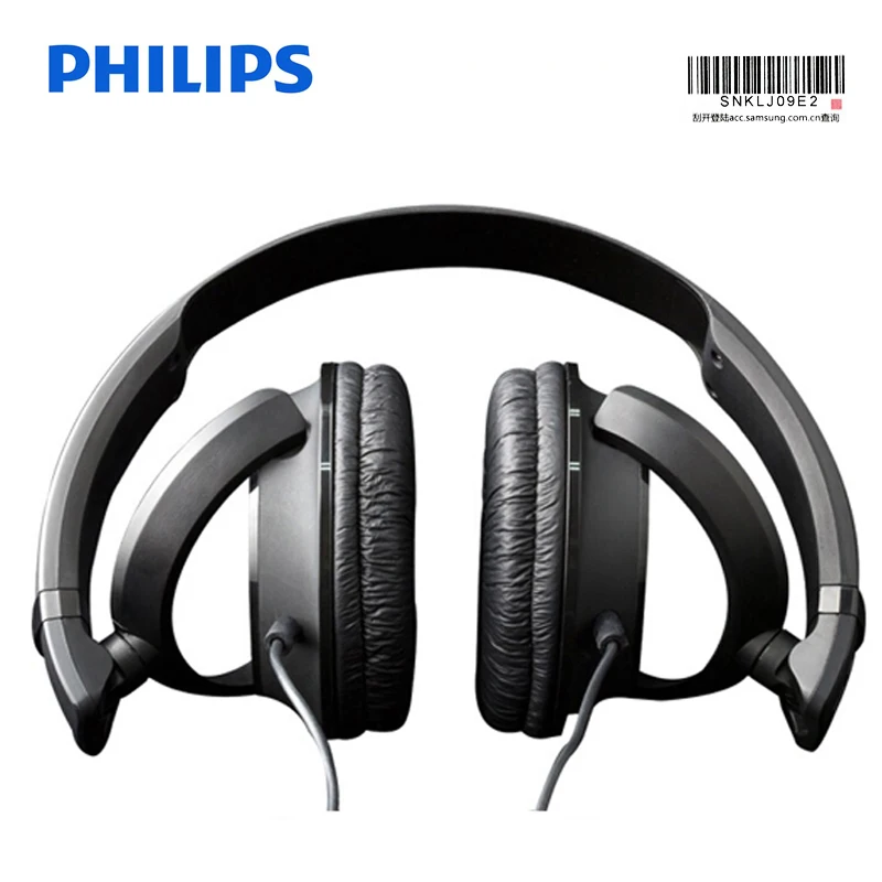 100% Оригинальные Проводные Наушники Philips SHL3060 с поддержкой мультифильмов и стерео