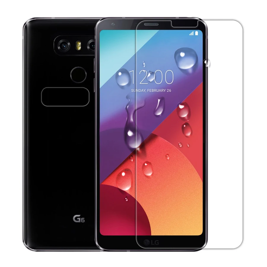Закаленное стекло для LG G3 G5 G6 G4 9H твердость 2.5D протектор экрана мобильного