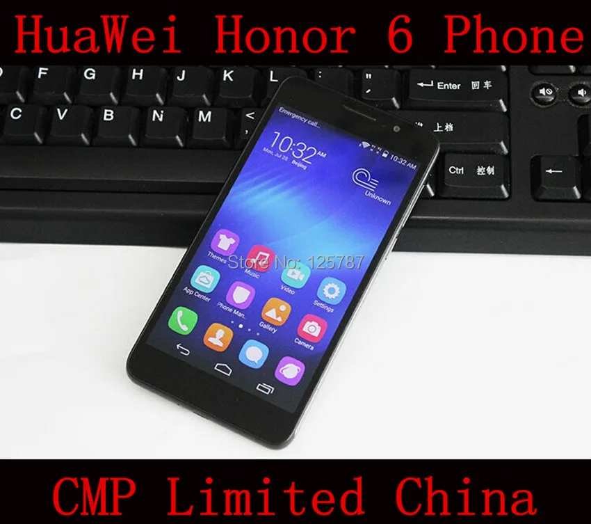 Цена за DHL Быстрая доставка HuaWei Honor 6 4G LTE Сотового Телефона Кирин 920 окта Ядро Android 4.4 OS 5 Дюймов FHD 1920X1080 3 ГБ/32 ГБ ROM 13.0MP Цена за DHL Быстрая доставка HuaWei Honor 6 4G LTE Сотового Телефона Кирин 920 окта Ядро Android 4.4 OS 5 Дюймов FHD 1920X1080 3 ГБ/32 ГБ ROM 13.0MP