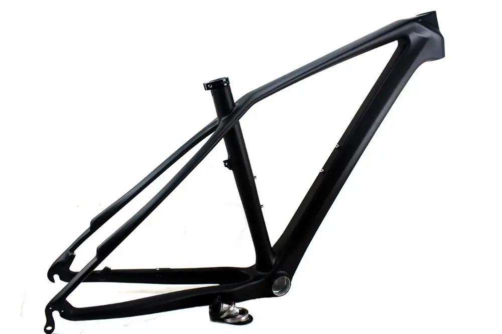 MTB велосипедные рамы из углеродного волокна 27.5er матовый 27,5 горные велосипеды рамки 650B велосипеда карбоновые рамы MTB китайский XC комплект 17 дюймов BB92