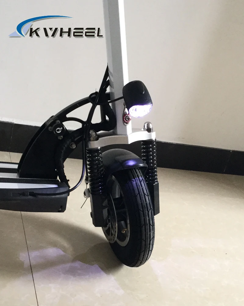 Flash Deal 2016 400W Powerful Two Wheel Mini Foldable Electric Scooter 36V Lithium E-Bike Disc Brake 10 inch wheel E-Scooter 5