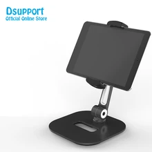 Dsupport Free Shipping LD204D 360 Degree universal tablet pc Stand Holder for Tablets 4-11 inches and Smartphone mount