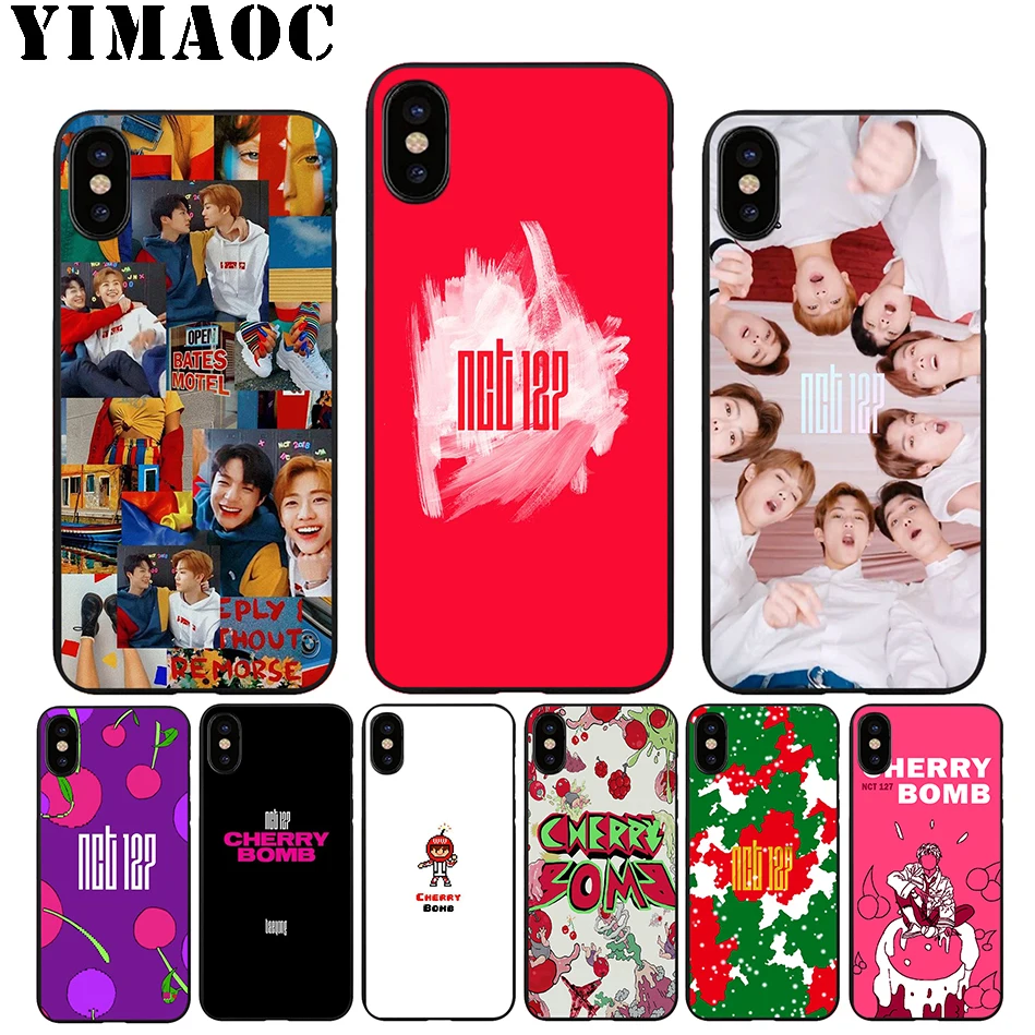 Мягкий силиконовый чехол YIMAOC A43 NCT 127 K Pop для iPhone 11 Pro Xr Xs Max X или 10 8 7 6 6S Plus 5 5S SE |