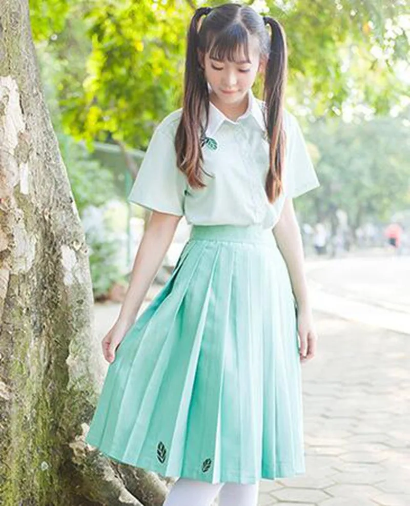 JK Uniform Pleated Skirt  (2)