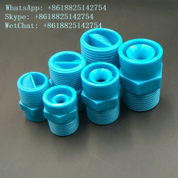 

Blue water cleaning full cone desulfurating nozzle,Demist water jet nozzle, Polypropylene Car cooling spray pressure sprayer
