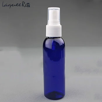 

HIgh Quality One Piece COBALT BLUE Plastic Travel Spray TSA Refillable Perfume Bottles 2oz 60ml