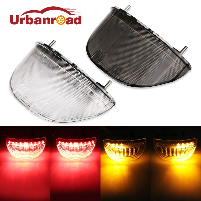 Urbanroad For Honda Tail Light Motorcycle Taillights Integrated Led