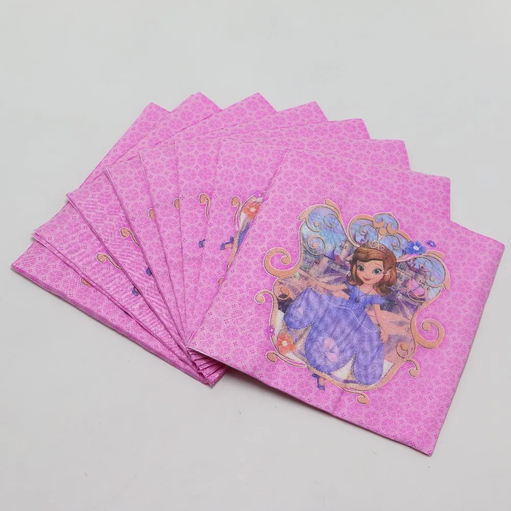 44pc-Princess-Sofia-Cartoon-Party-Set-Tableware-Paper-Plate-cup-12-Girl-Kid-Birthday-Party-Wedding (2)