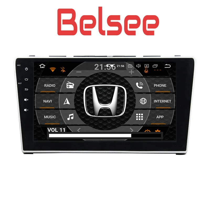 

Belsee Car Stereo Radio 2 din Android 8.0 Head Unit without DVD Player Navi GPS for Honda CR-V CRV 2006 2007 2008 2009 2010 2011