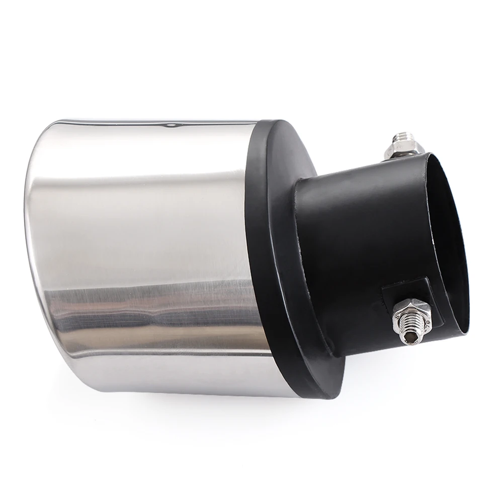 

Curved Tailpipe Car Exhaust Tail Pipe Muffler For Chevrolet Cruze Aveo For Kia Rio K2 For Peugeot 206 207 307 For Ford Focus 2 3