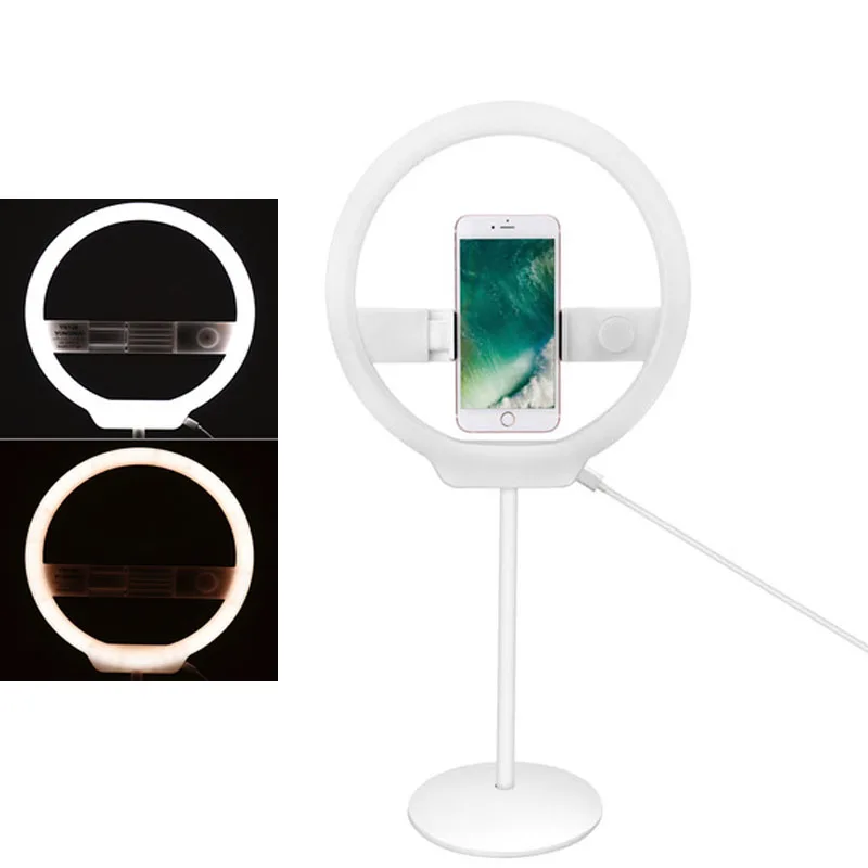 

fosoto YN128 Camera Photo Studio Phone Video Pi-Color 3200K-5500K 128Led Photography Lighting Dimmable Ring Light Lamp